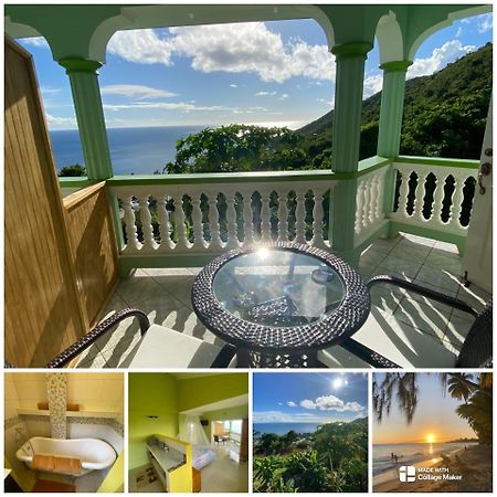 Greenhouse On The Hill, Sea View Studio Apartment Laborie Eksteriør bilde