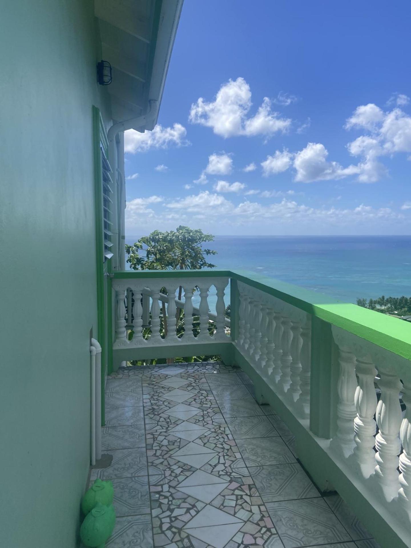 Greenhouse On The Hill, Sea View Studio Apartment Laborie Eksteriør bilde